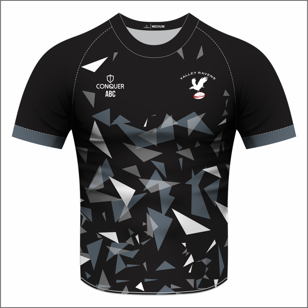 Valley Ravens RFC Sublimated T-Shirt (Triangled)