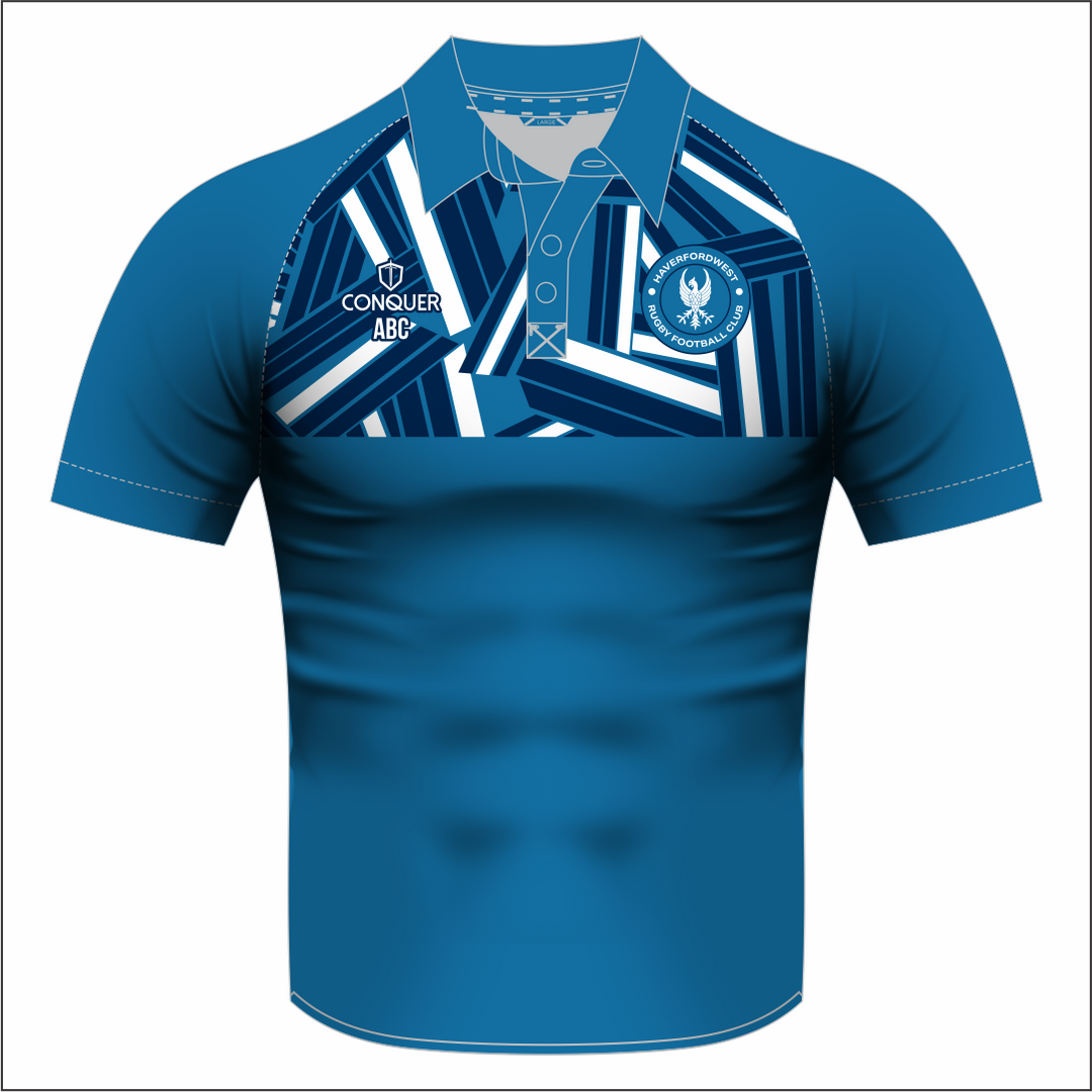 Haverfordwest RFC Sublimated Polo Shirt