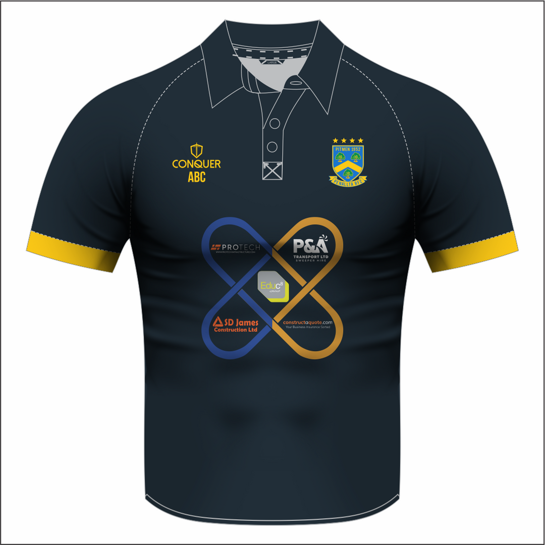 Penallta RFC Sublimated Polo Shirt Kids