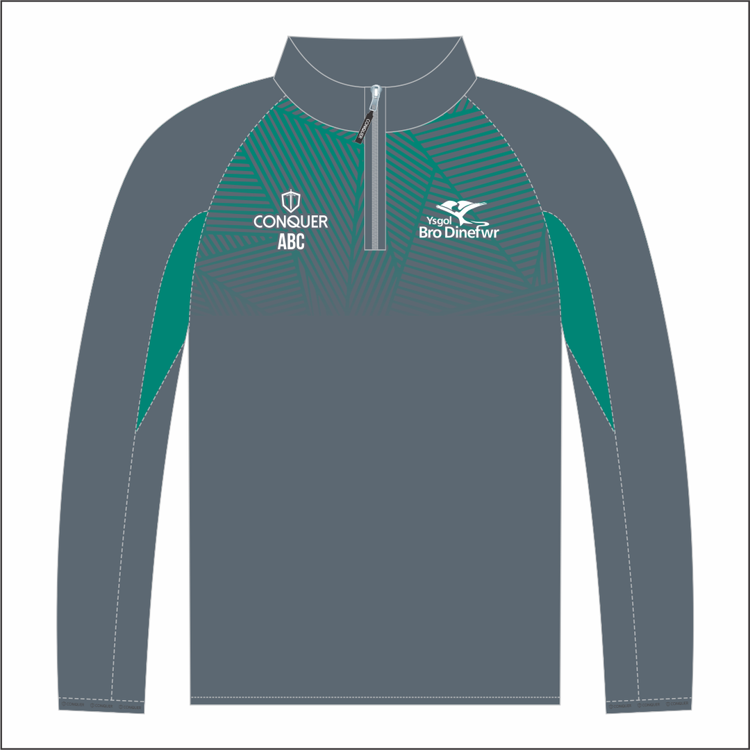 Ysgol Bro Dinefwr 1/4 Zip Pro Midlayer