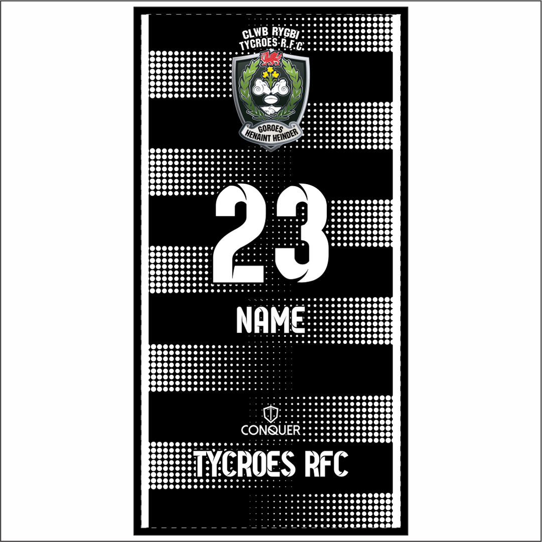 Tycroes RFC Beach Towel