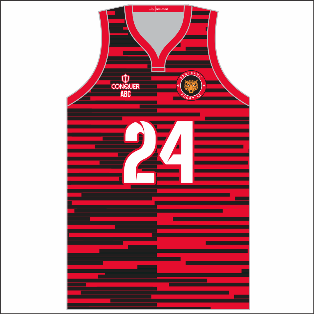 Penybanc RFC Sublimated Basketball Vest