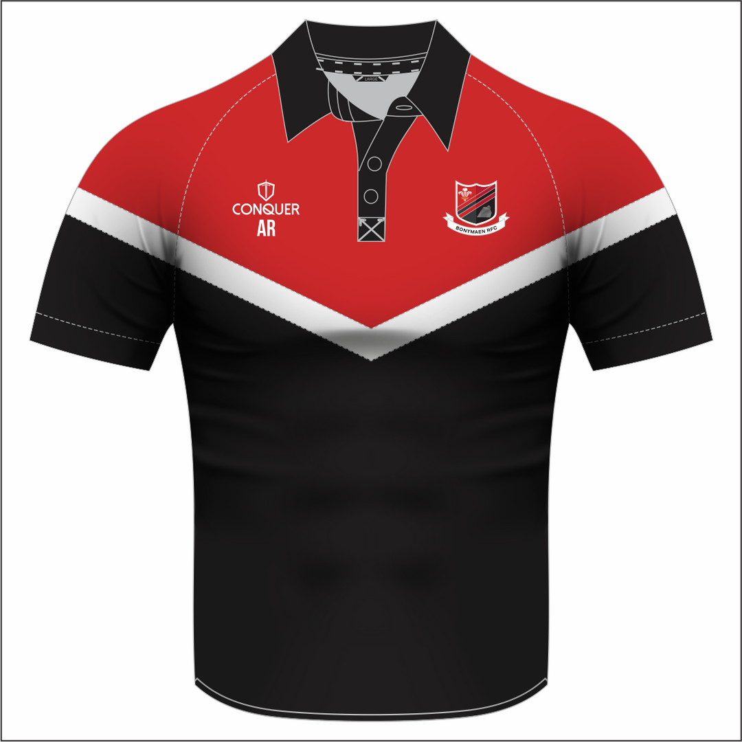 Bonymaen RFC Sublimated Polo Shirt