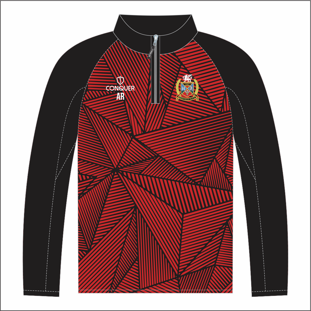 Nantyglo RFC PRO 1/4 Zip Midlayer (Kids)