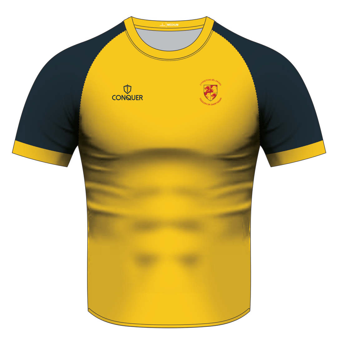 CSFA Girls Sublimated Yellow T-Shirt Kids