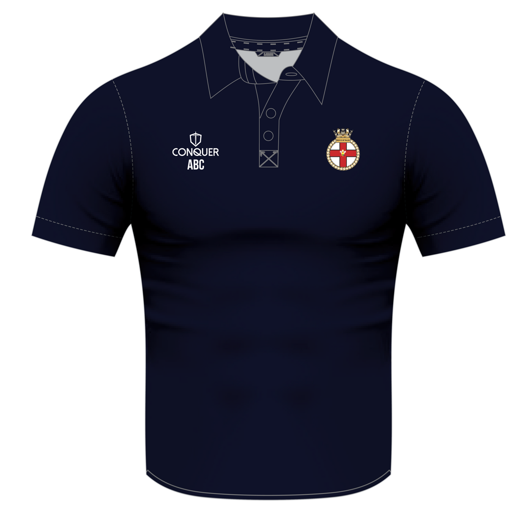 Prince Of Wales Cotton Polo Shirt