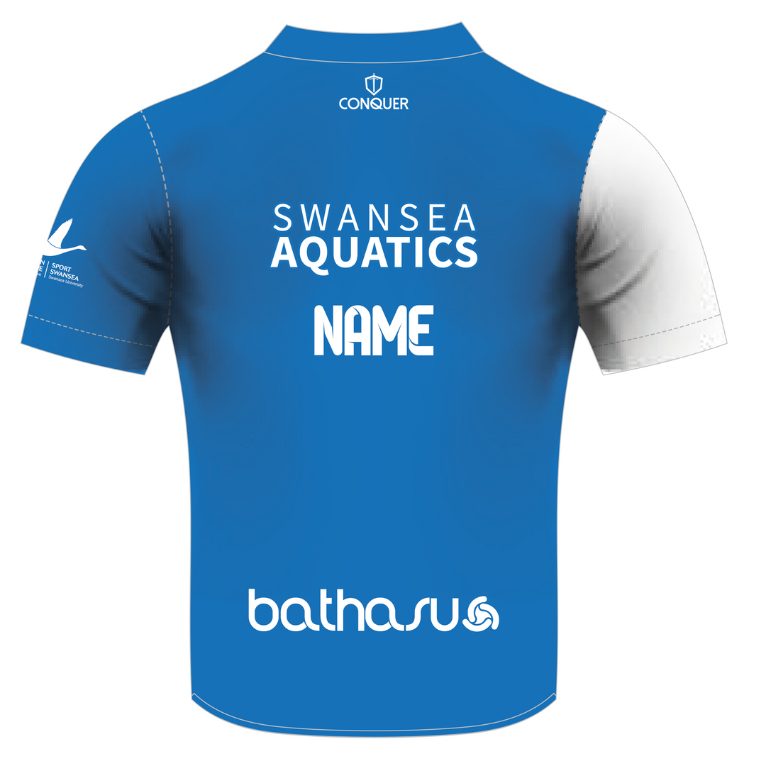 Swansea Aquatics Sublimated Polo Shirt