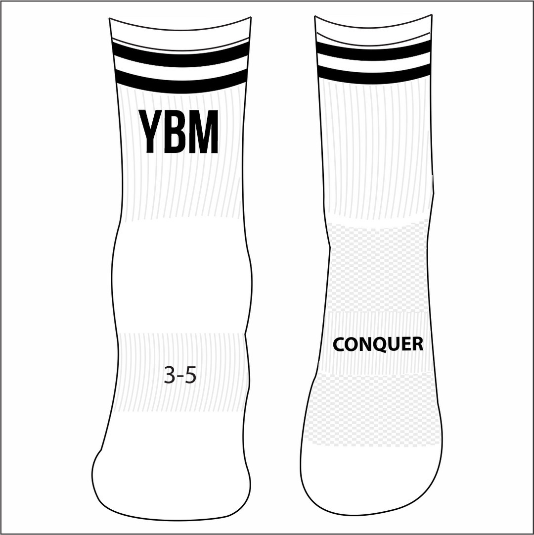 Ysgol Bro Myrddin Rugby Crew Socks