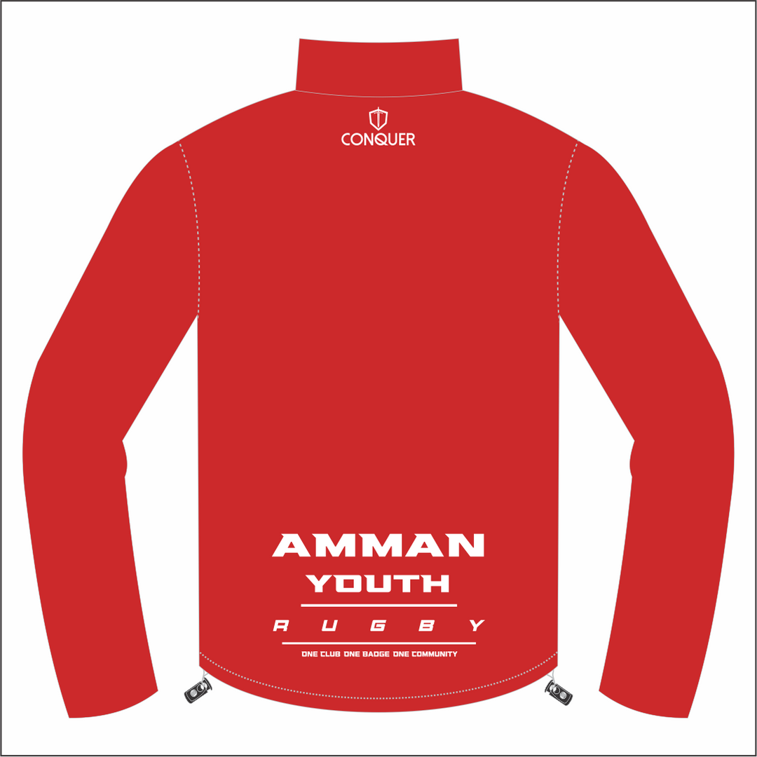 Amman United RFC Youth 1/4 Zip PRO Rain Jacket