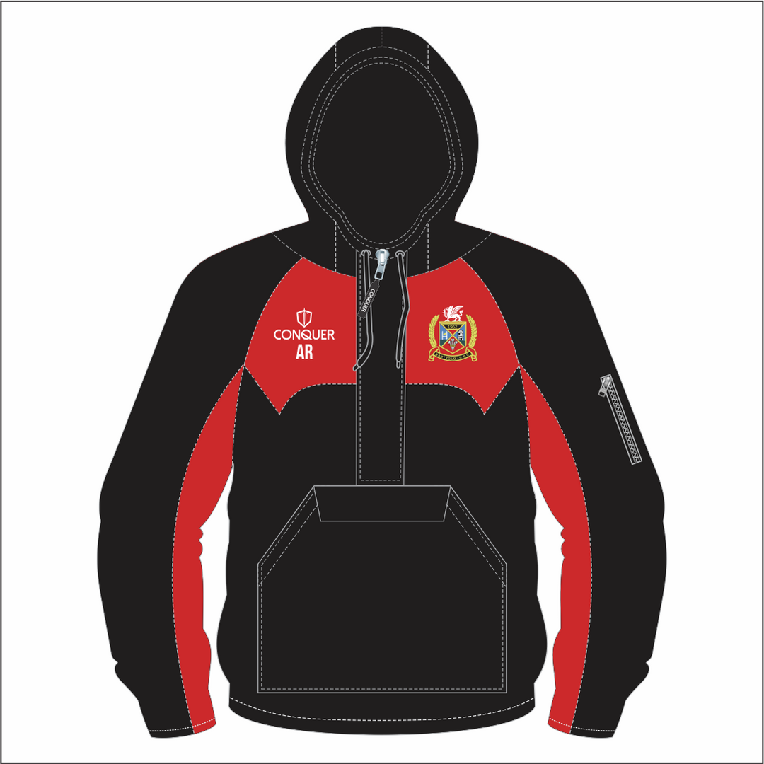 Nantyglo RFC 1/4 Zip Hooded Windbreaker