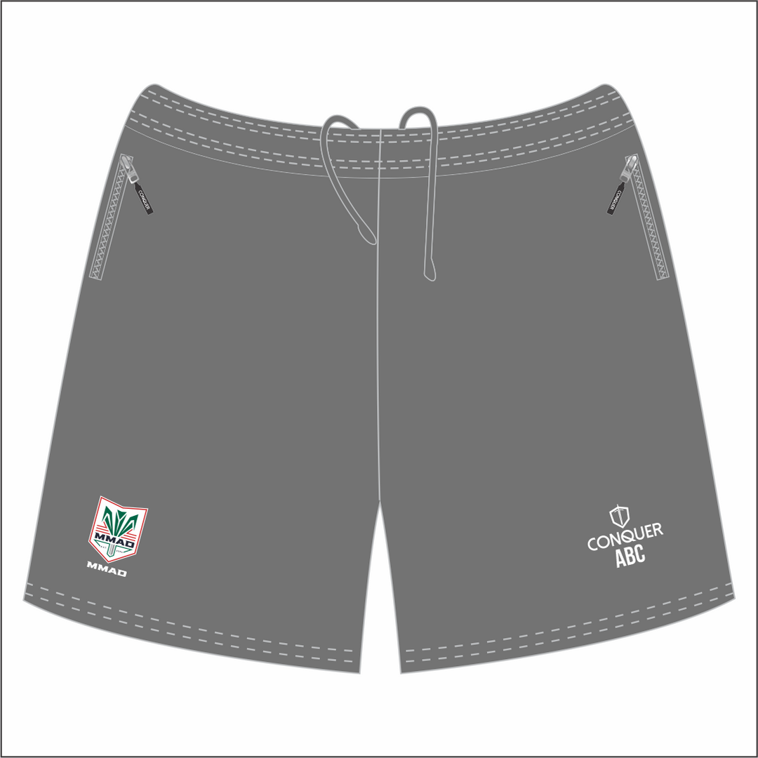 MMAD Academy Grey Travel Shorts