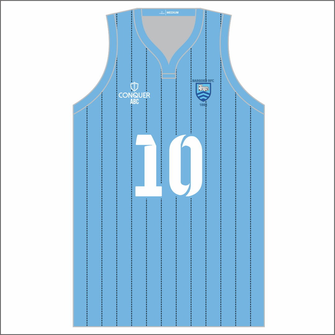 Bargoed RFC Sublimated Basketball Vest