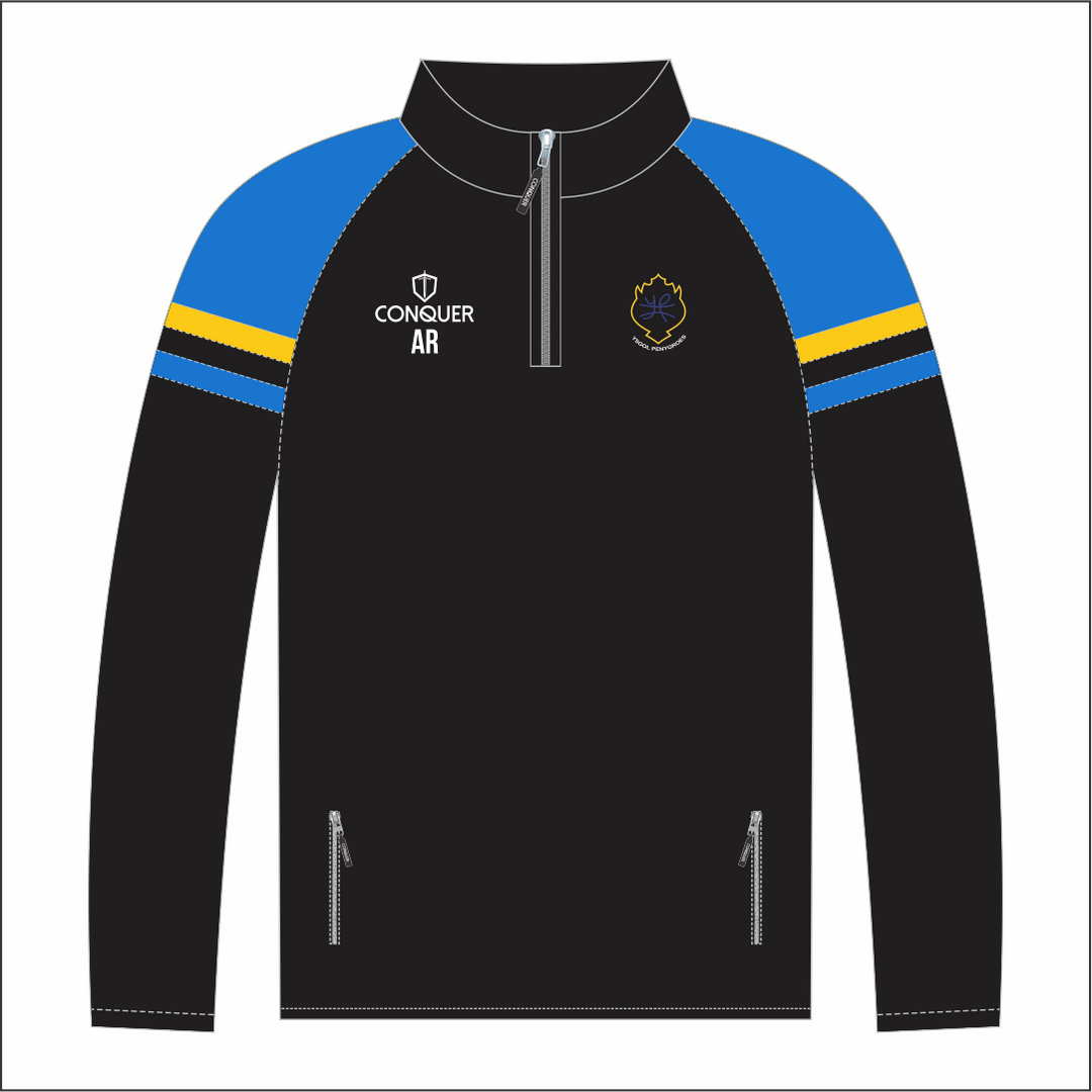 Ysgol Penygroes 1/4 Zip Midlayer