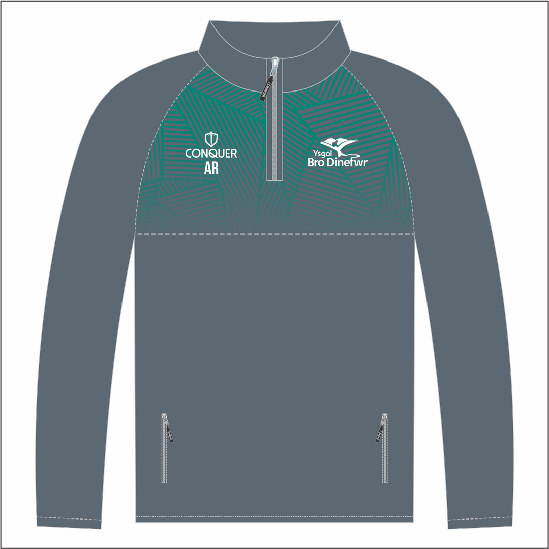 Ysgol Bro Dinefwr 1/4 Zip Midlayer