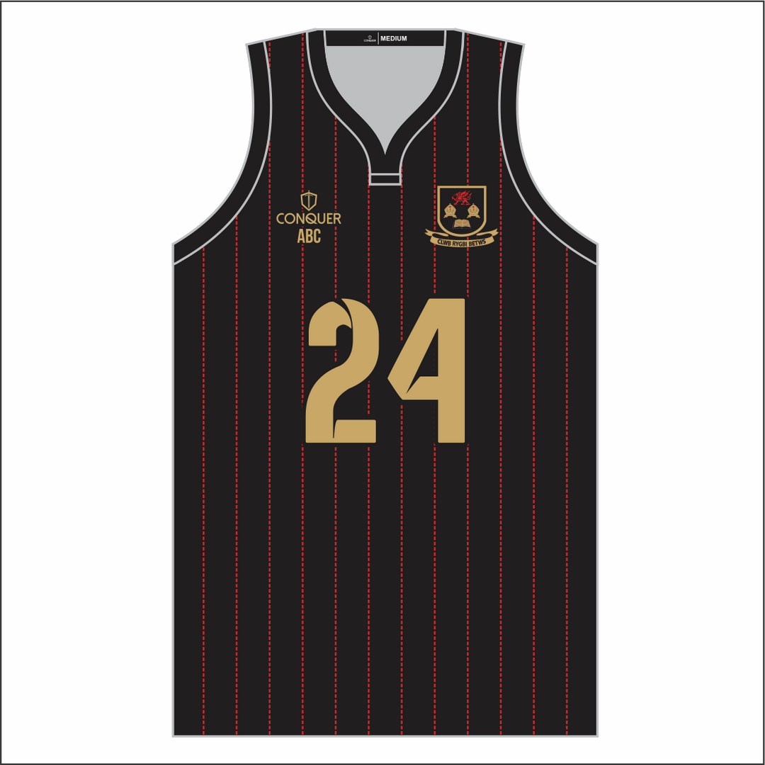 Betws RFC Sublimated Basketball Vest