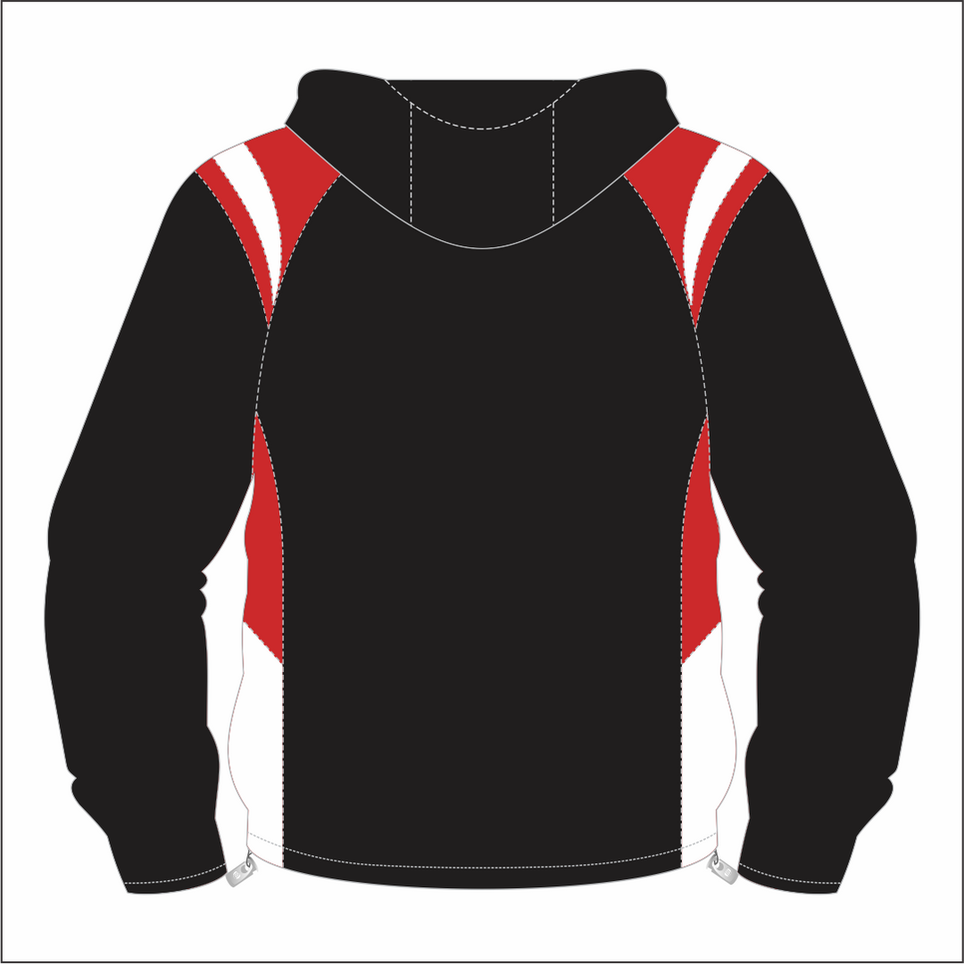 Rhymney RFC 1/4 Zip Hooded Windbreaker Kids