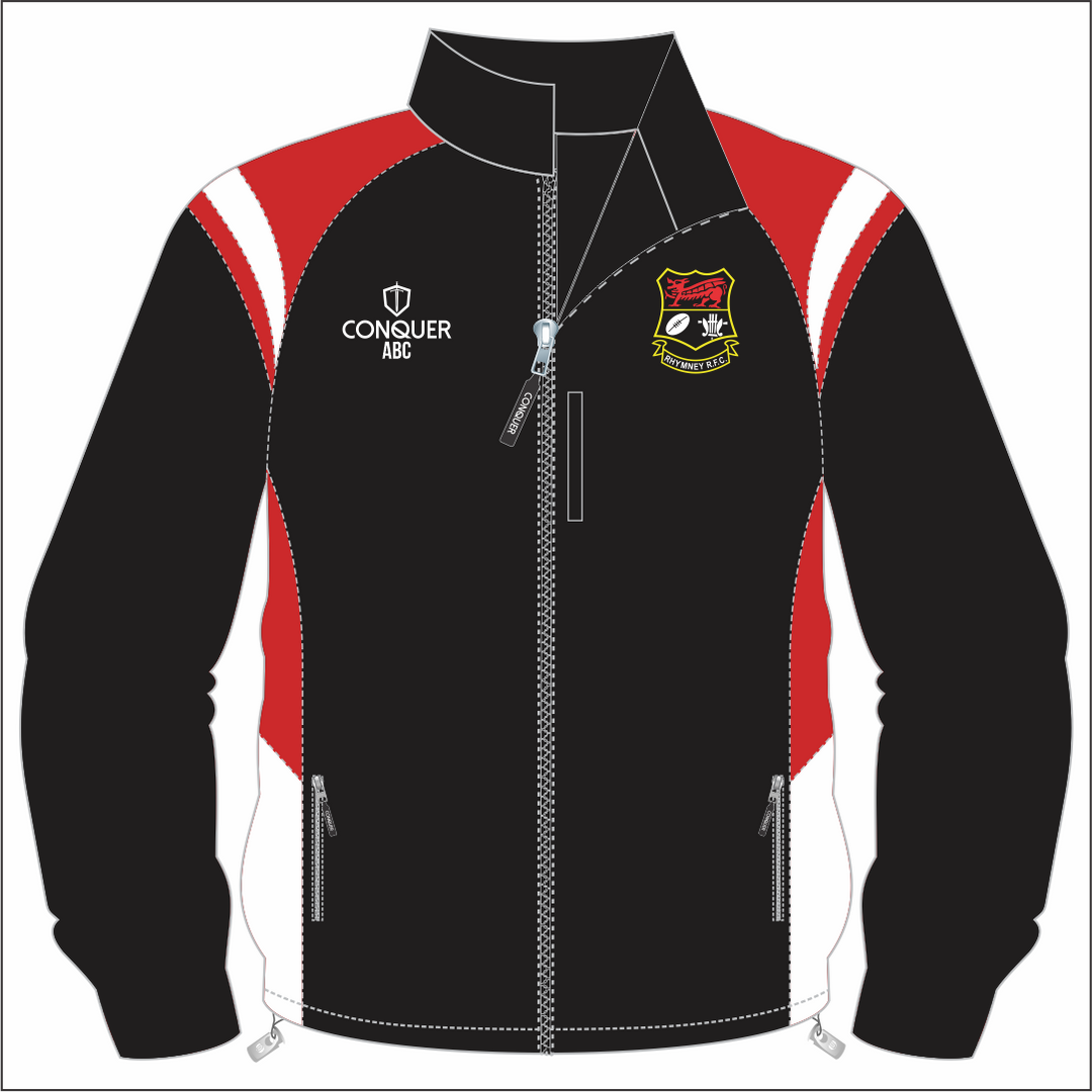 Rhymney RFC Rain Jacket (Kids)