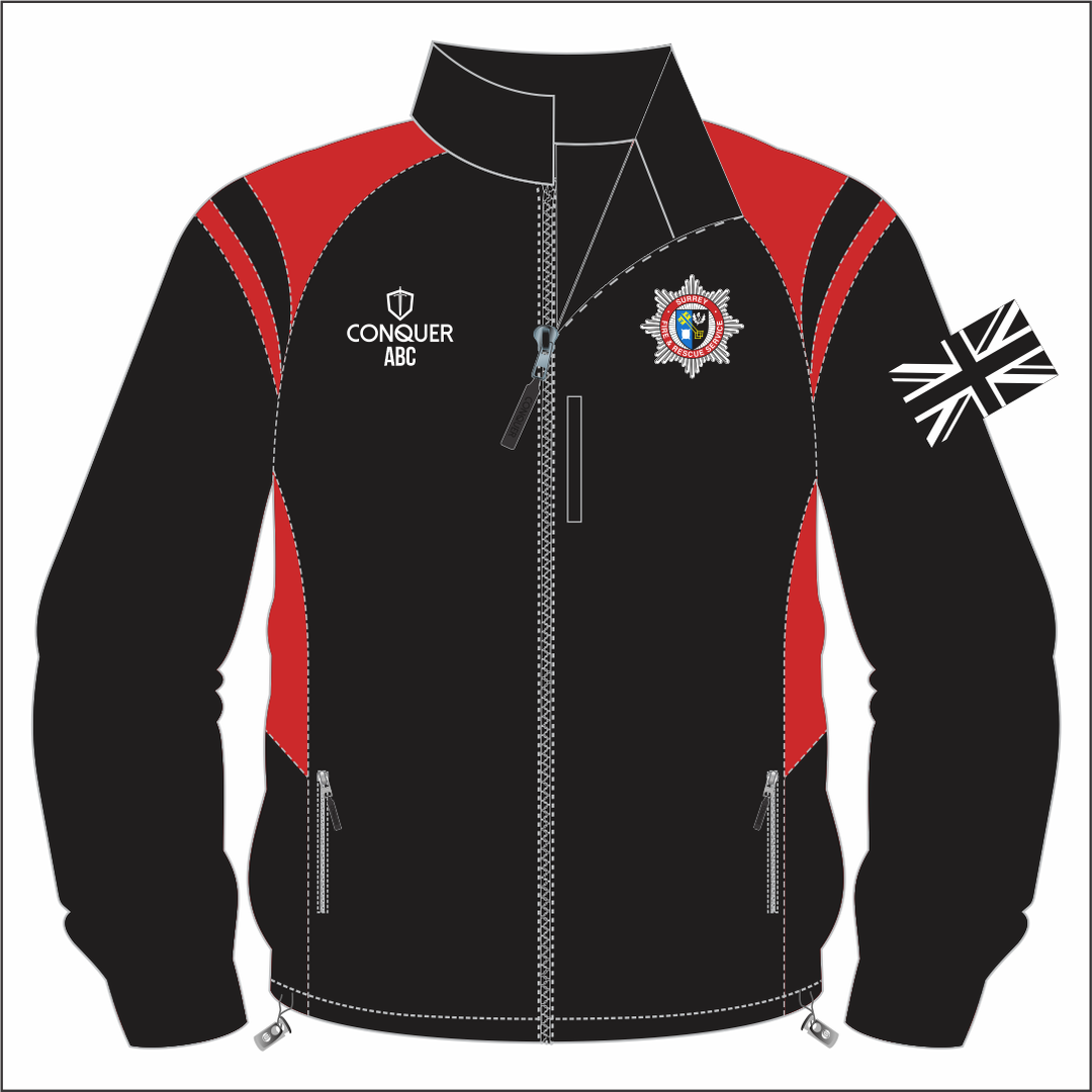 Surrey Fire And Rescue Rain Jacket