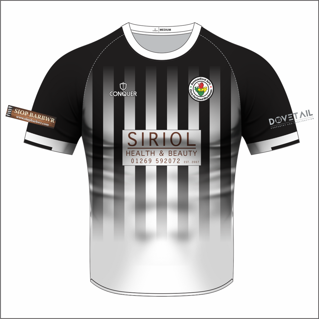 U9-10s Home Football Shirt - Ammanford Jrs AFC (Kids)