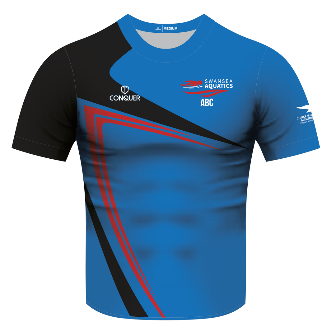 Swansea Aquatics Supporters Sublimated T-Shirt