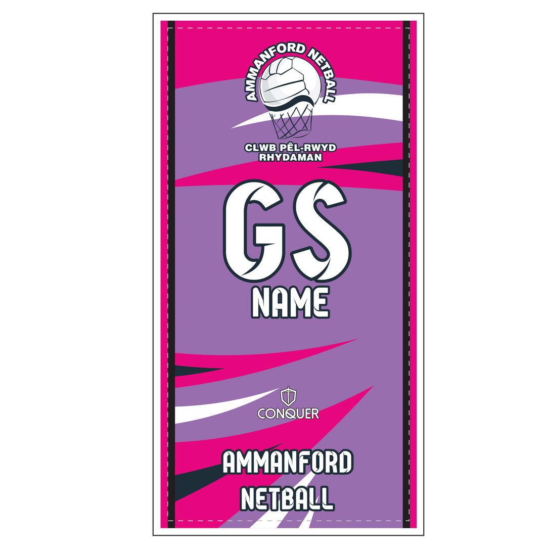 Ammanford Netball Beach Towel