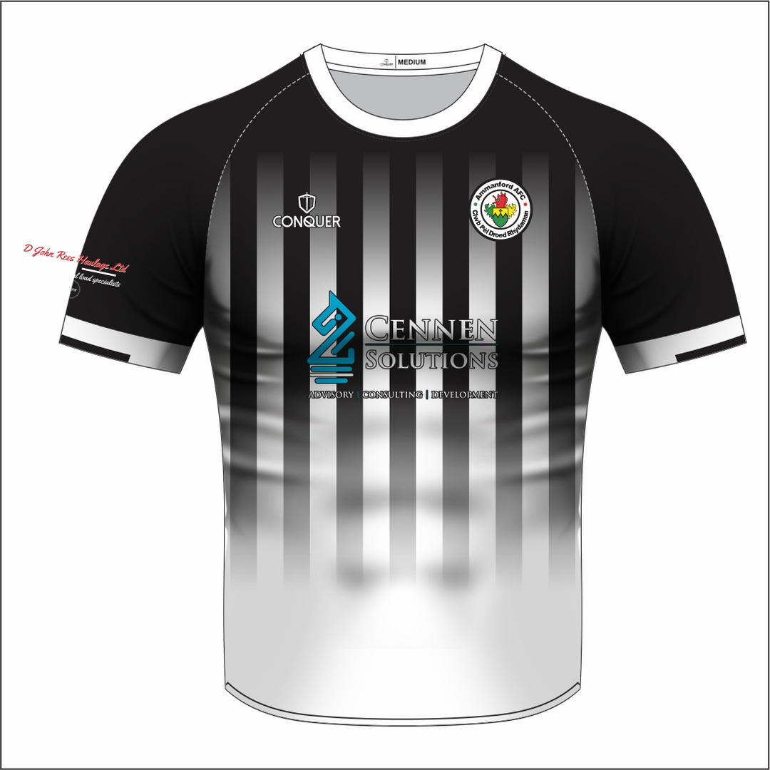 U11s Home Football Shirt - Ammanford Jrs AFC (Kids)