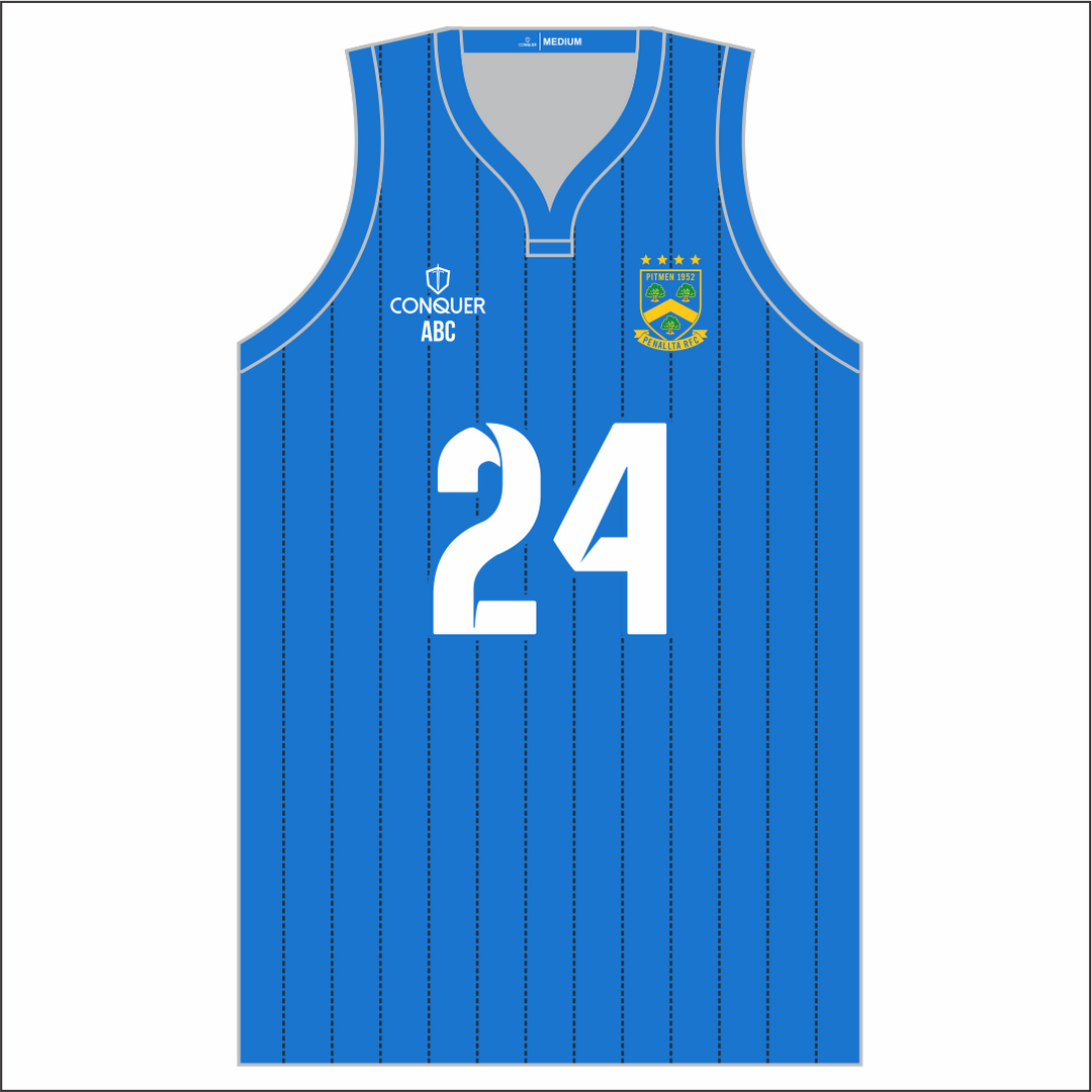 Penallta RFC Sublimated Basketball Vest (Kids)