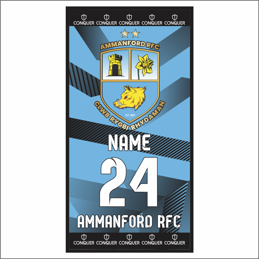 Ammanford RFC Beach Towel