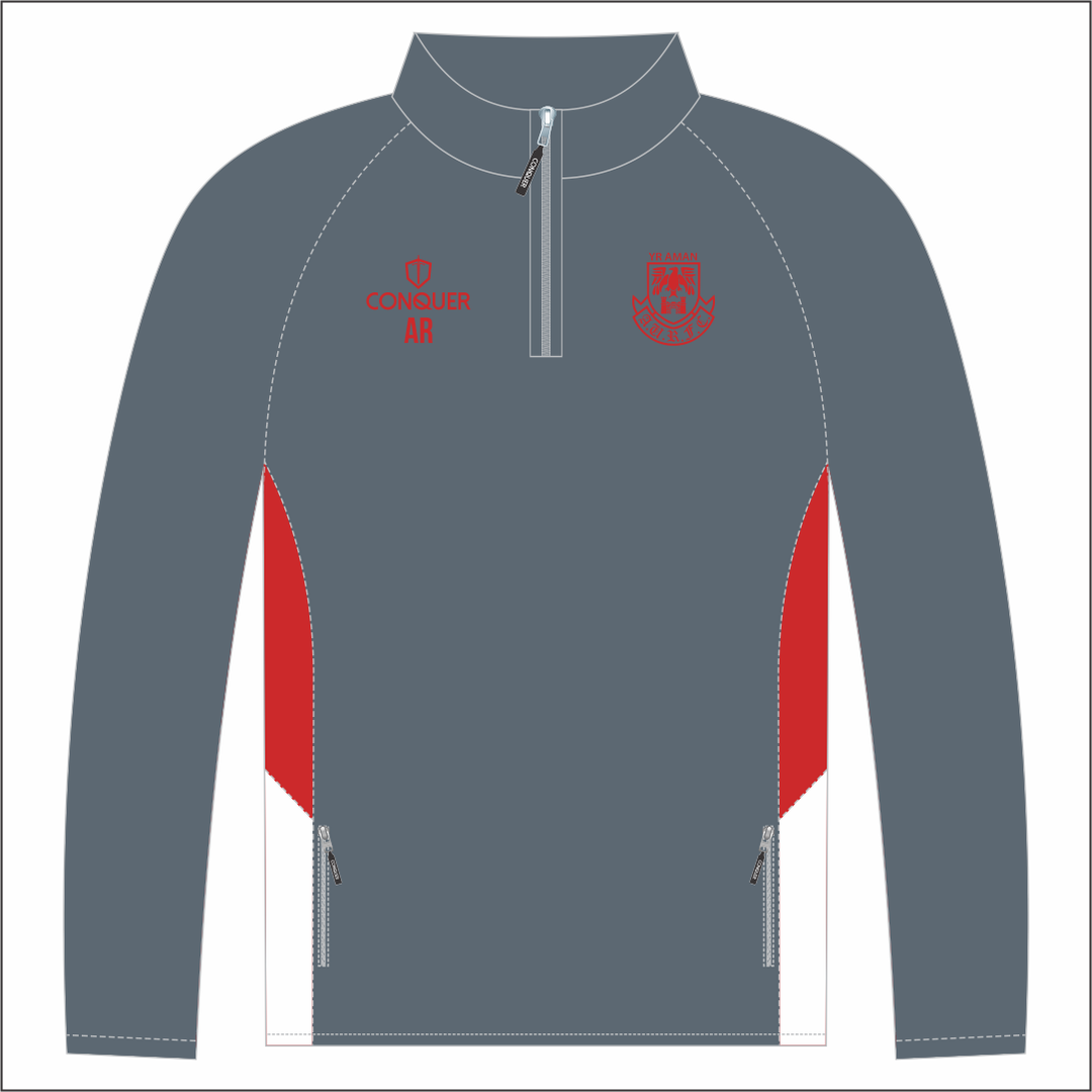 Amman United RFC 1/4 Zip Midlayer