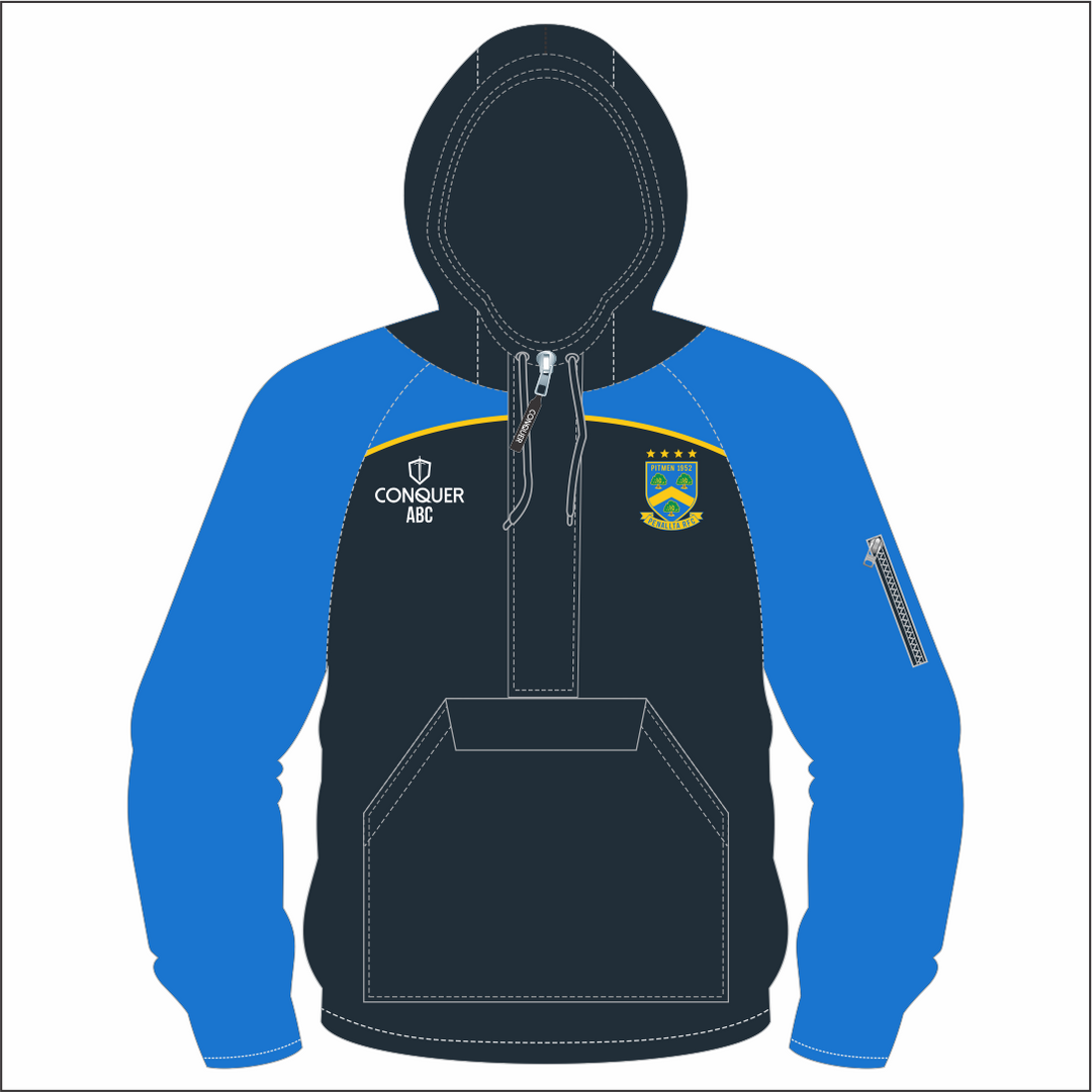 Penallta RFC 1/4 Zip Hooded Windbreaker