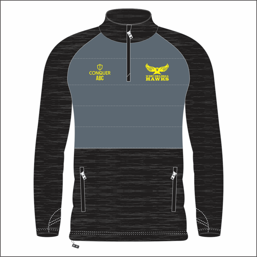 West Swansea Hawks Hybrid Midlayer Kids