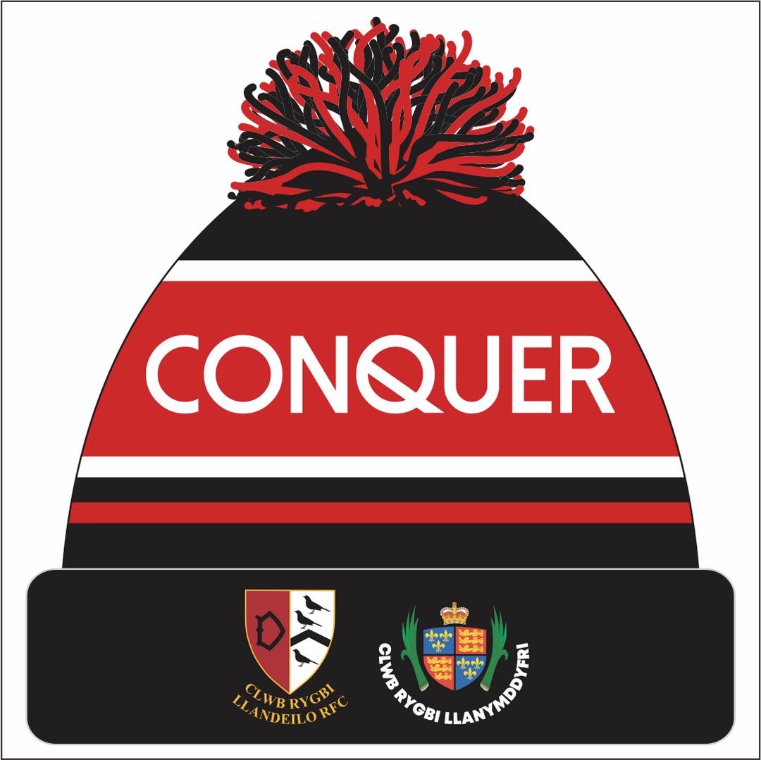 Llandeilo/Llandovery Bobble Hat (Adults)