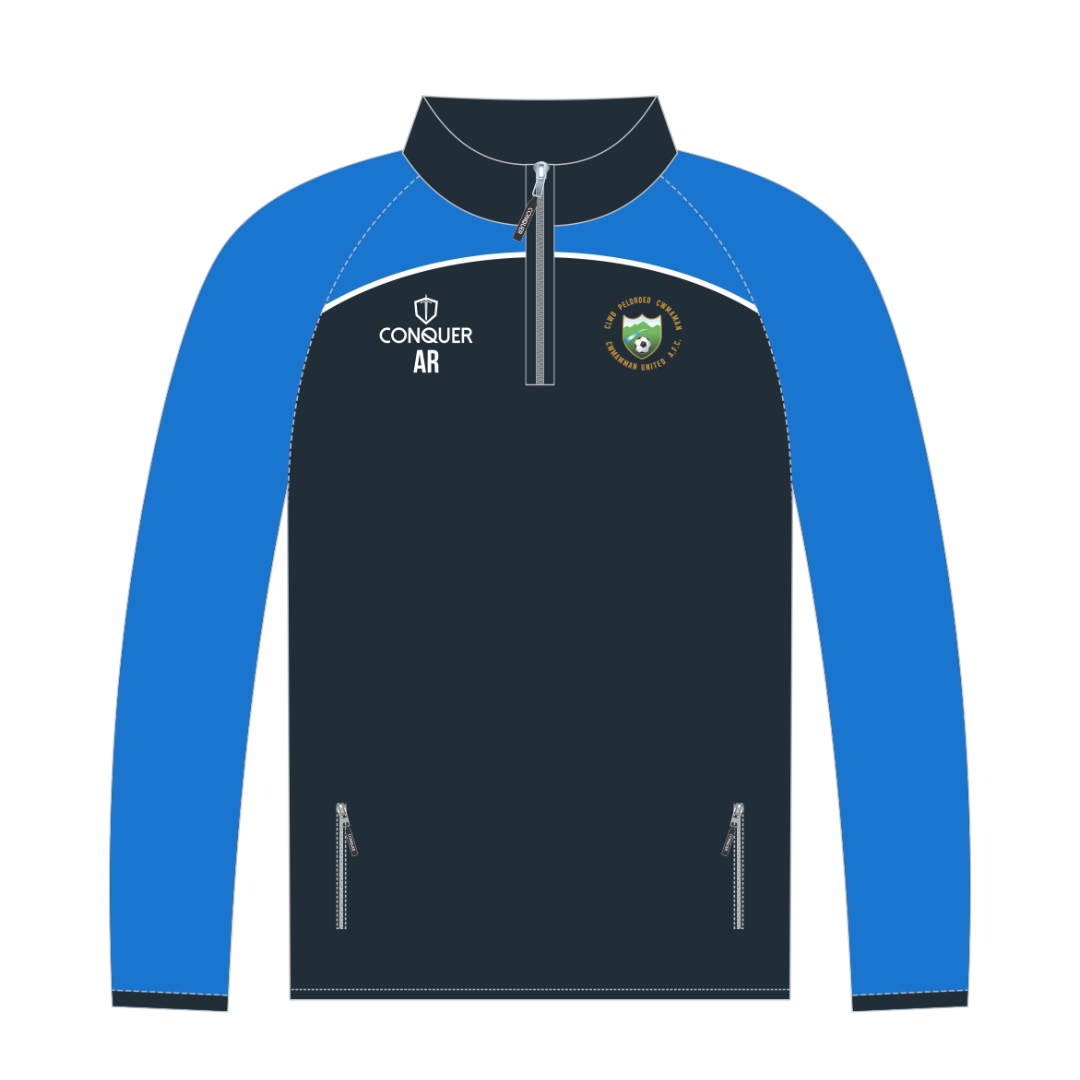 Cwmamman AFC 1/4 Zip Midlayer