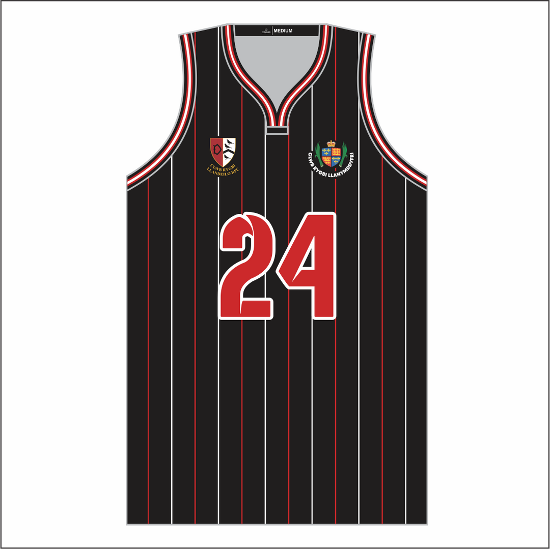 Llandeilo/Llandovery Sublimated Basketball Vest (Kids)