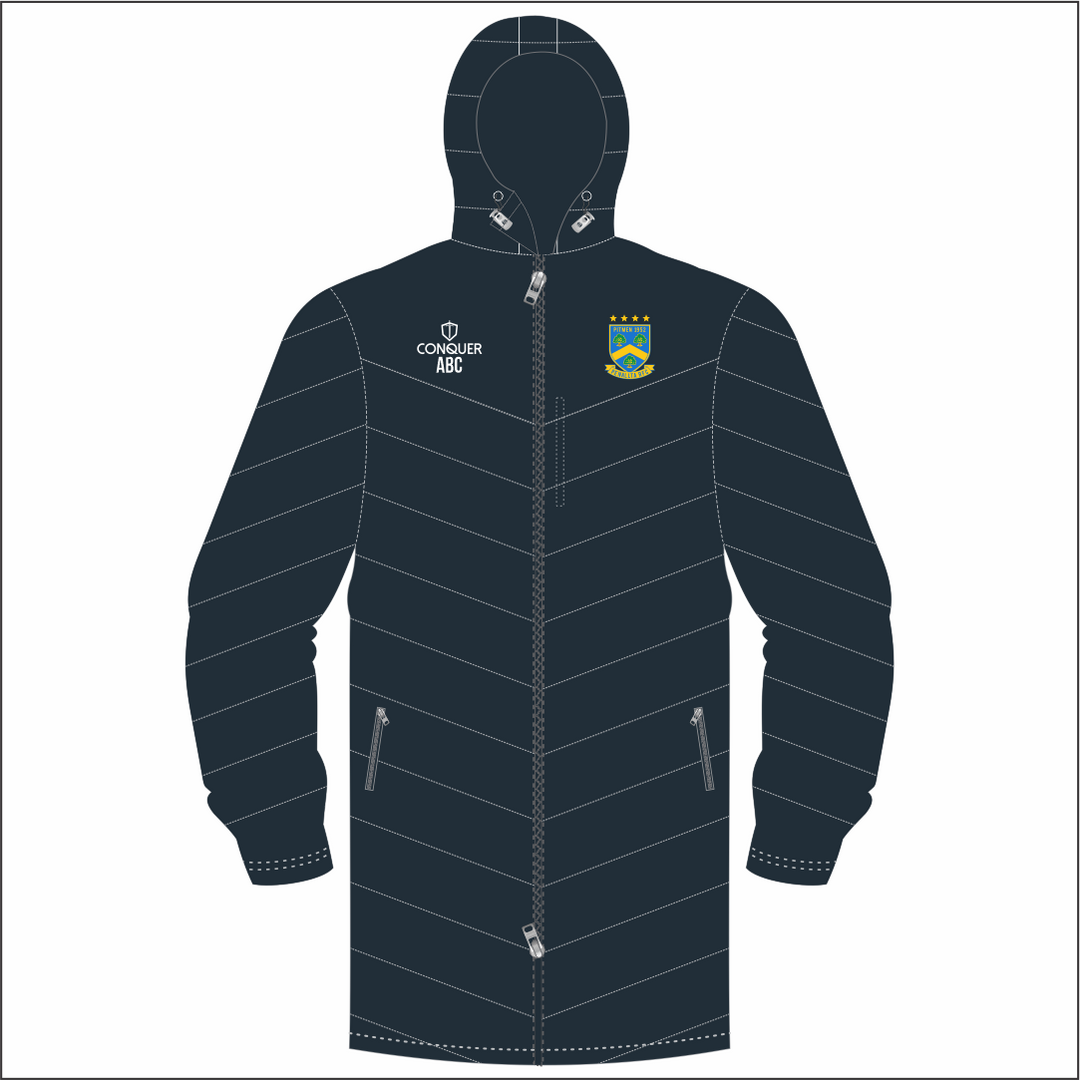 Penallta RFC Long Puffy Jacket