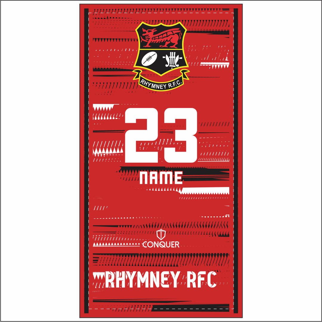 Rhymney RFC Beach Towel