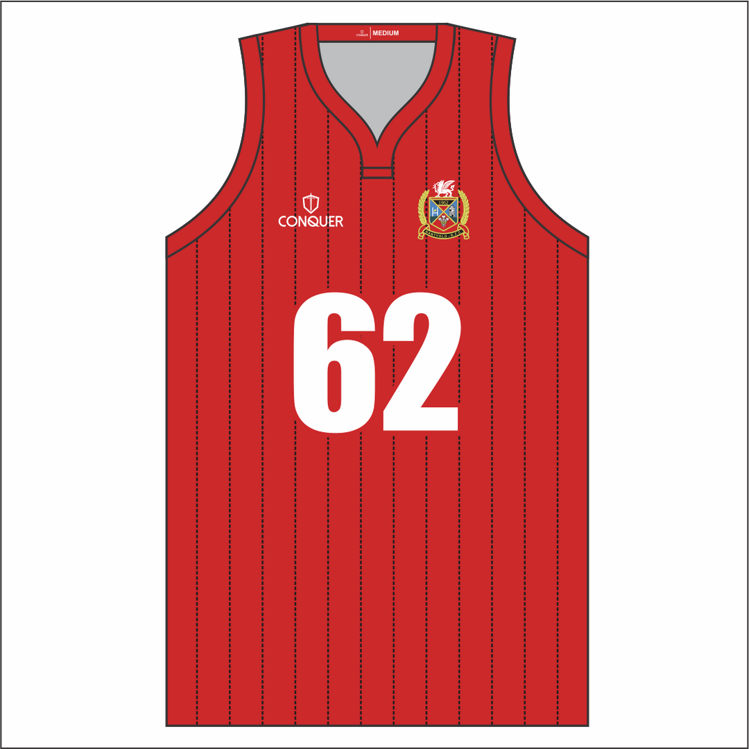 Nantyglo RFC Sublimated Basketball Vest