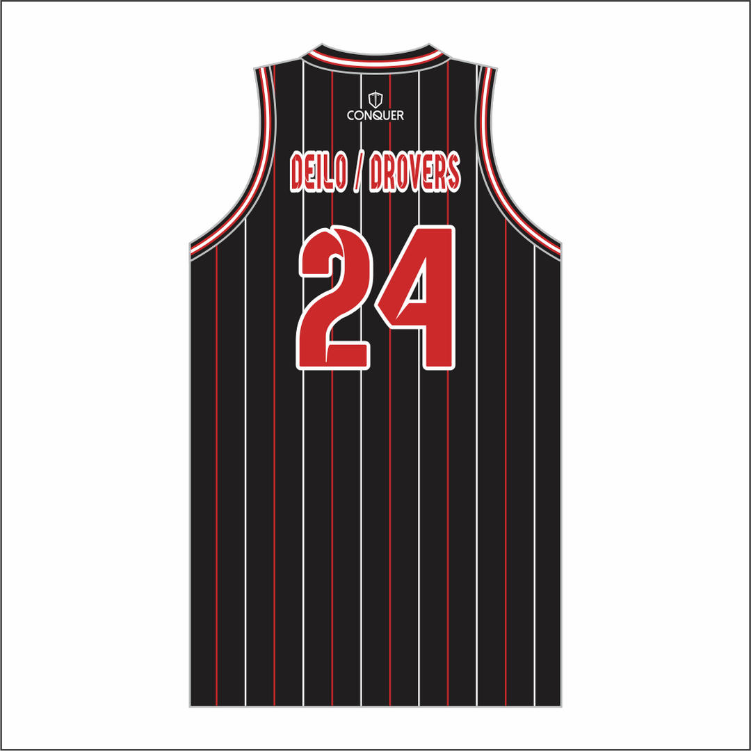 Llandeilo/Llandovery Sublimated Basketball Vest (Kids)