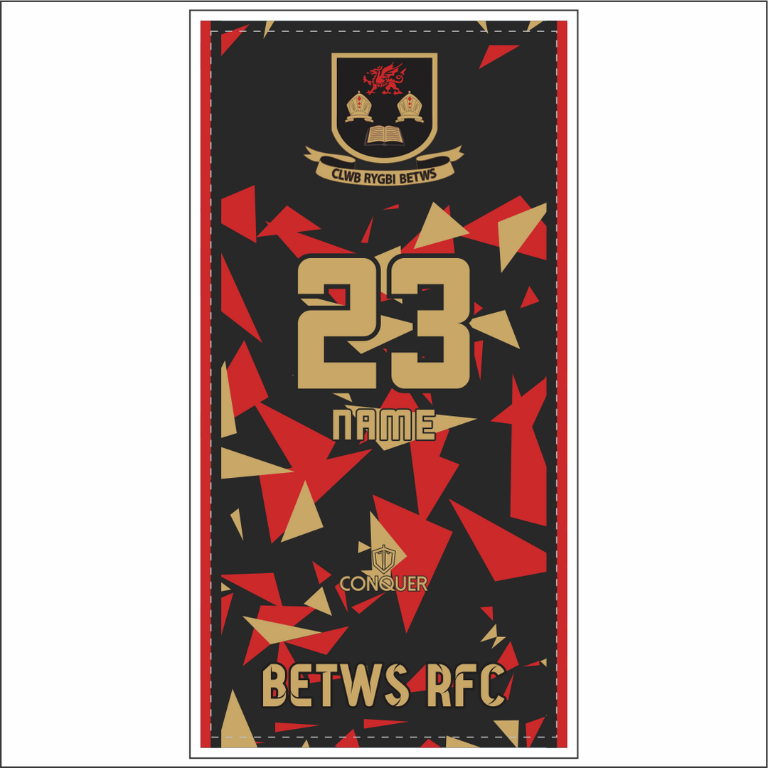 Betws RFC Beach Towel