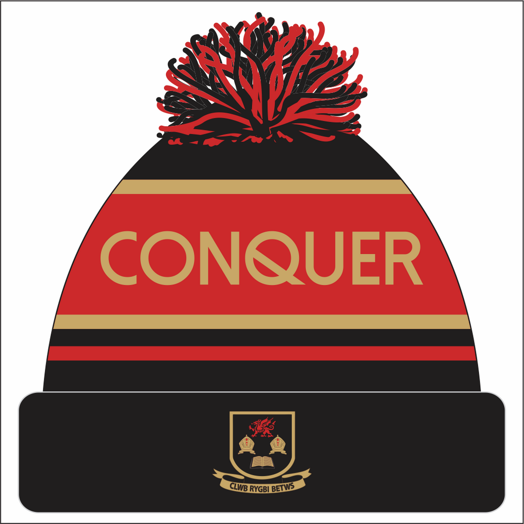 Betws RFC Bobble Hat (Adults)