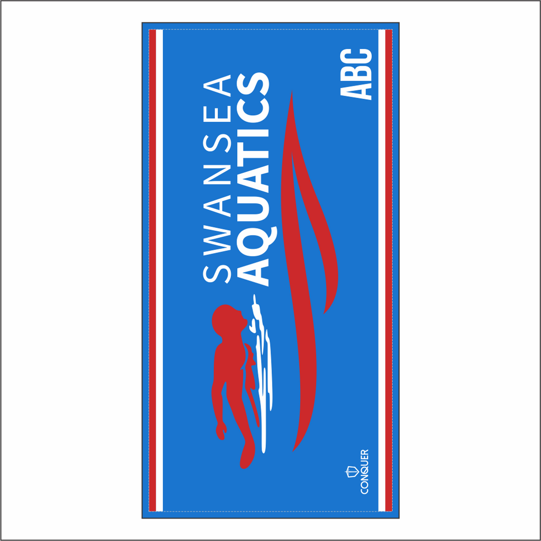 Swansea Aquatics Beach Towel