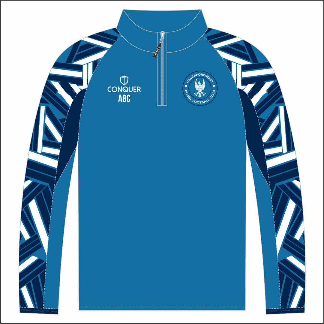 Haverfordwest RFC PRO 1/4 Zip Midlayer (Kids)