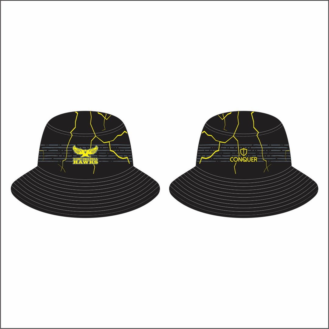 West Swansea Hawks Reversible Bucket Hat (Adults)