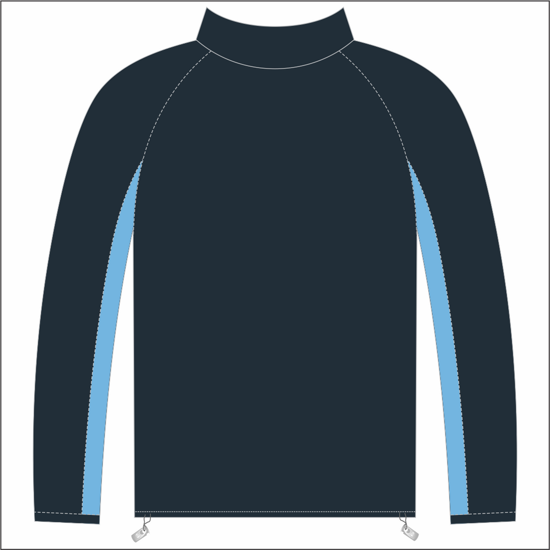 Bargoed RFC 1/4 Zip Midlayer