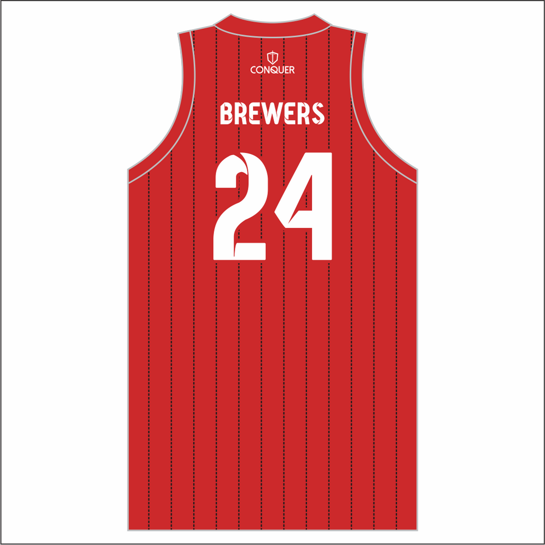 Rhymney RFC Sublimated Basketball Vest (Kids)