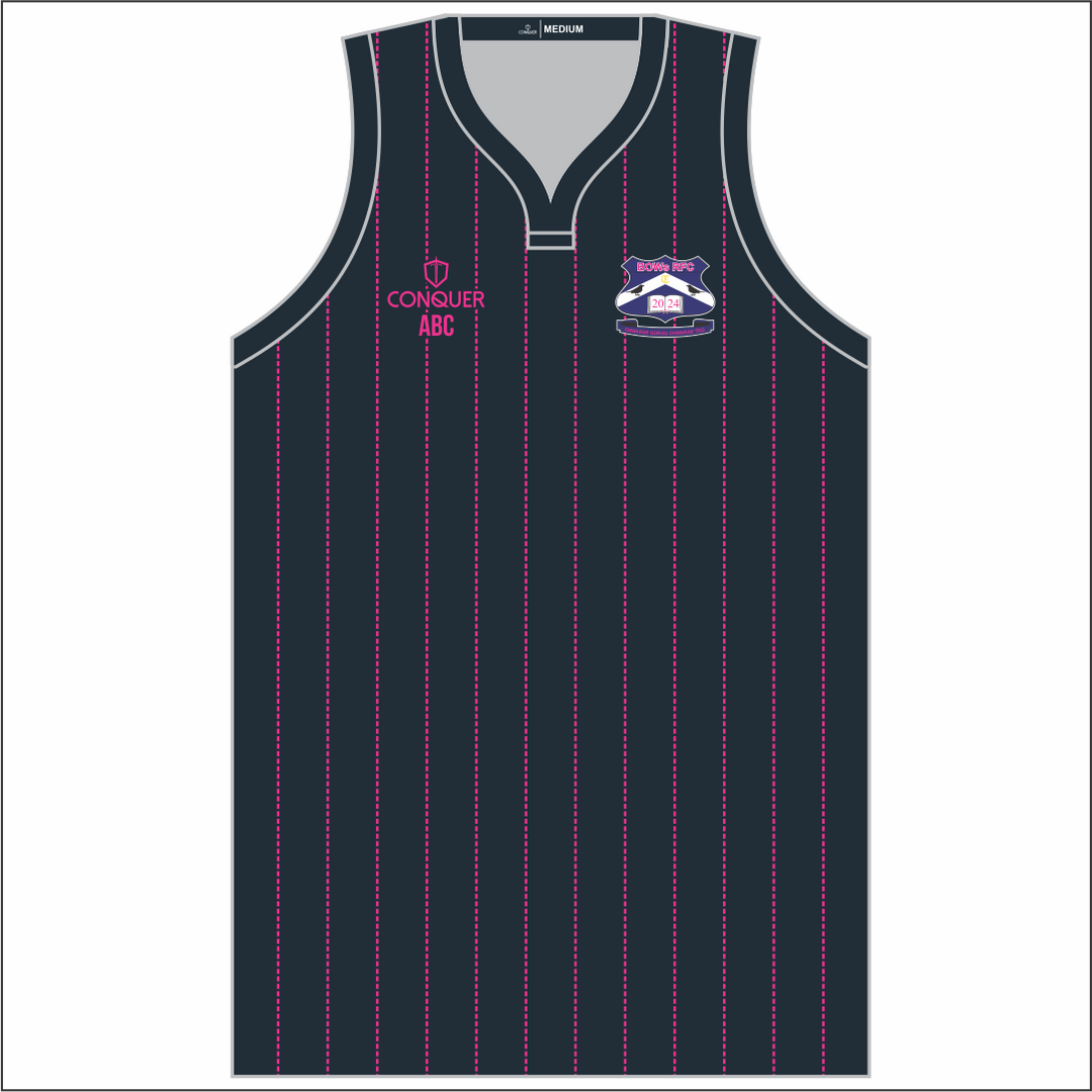 Trebanos Bows RFC Sublimated Basketball Vest