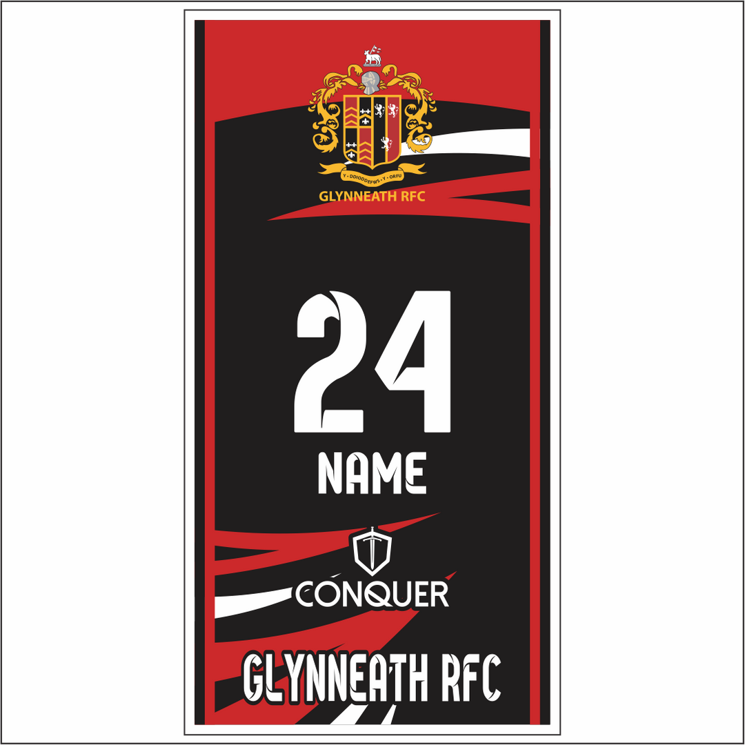 Glynneath RFC Beach Towel