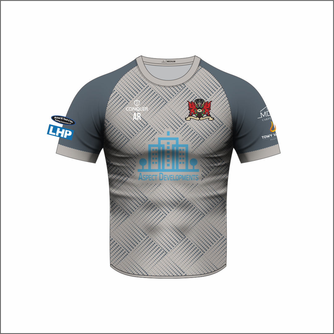 Llandybie Sublimated T-Shirt Grey Kids