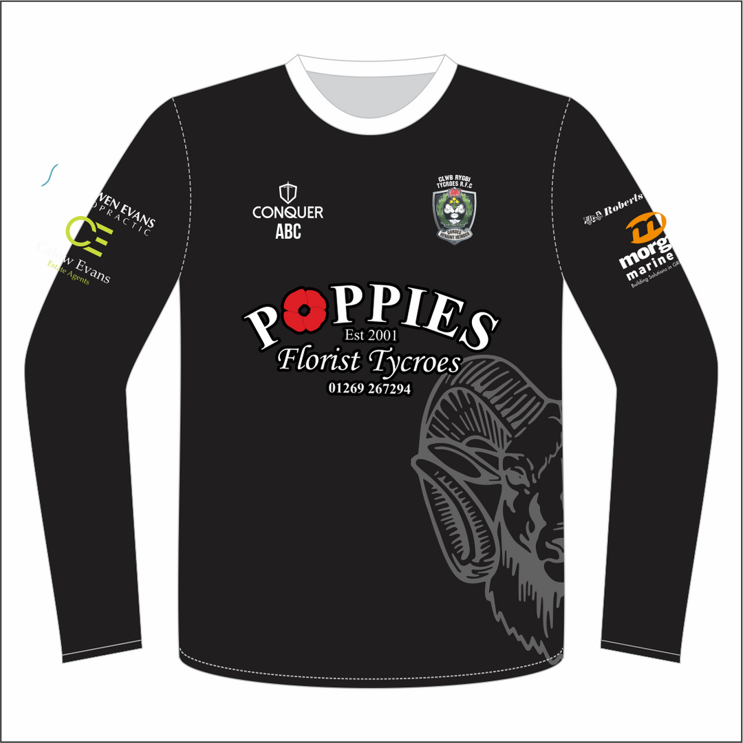 Tycroes RFC Seniors Sublimated Windbreaker