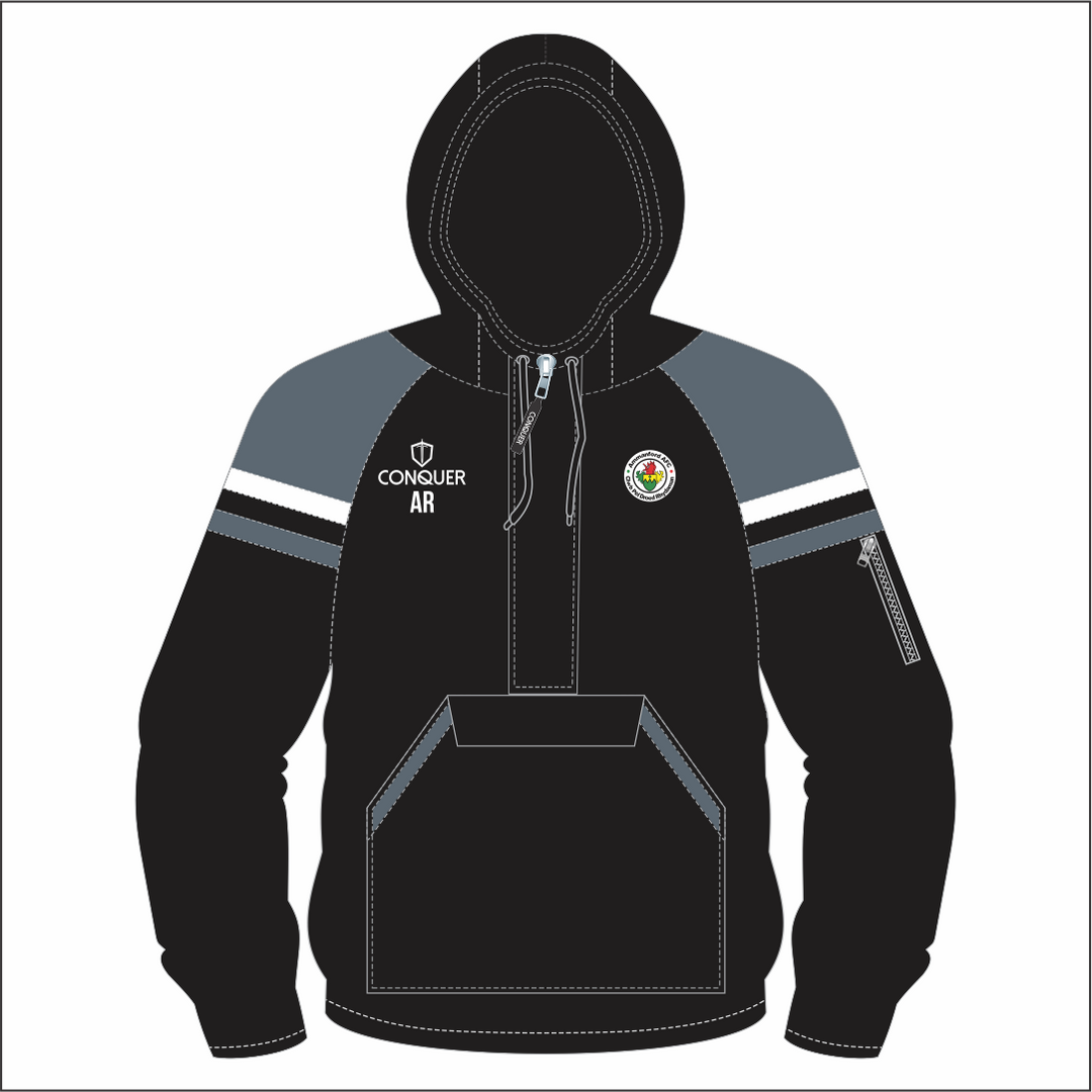 Ammanford Jrs AFC 1/4 Zip Hooded Windbreaker Kids